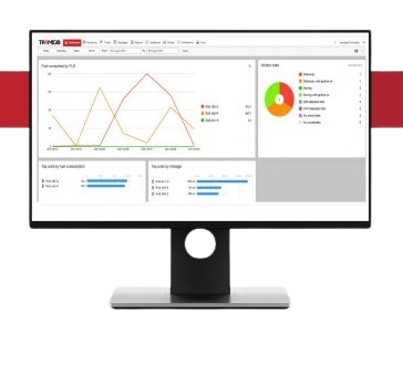 Tramigo Fuel Probe and TramigoCloud Dashboard